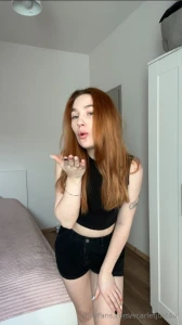 Blew you a kiss did it make you blush soft lips naughty thoughts and