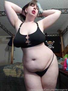 Bluehair altgirl chubby bbw bigtits bigtittygothgirl