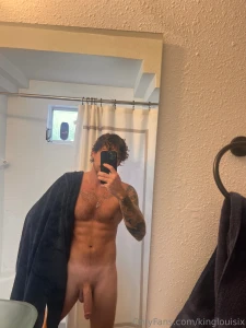 Freshly tanned and showered
