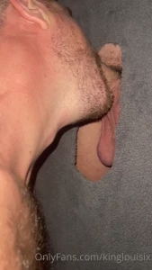 Shot ropes down his throat through the glory hole