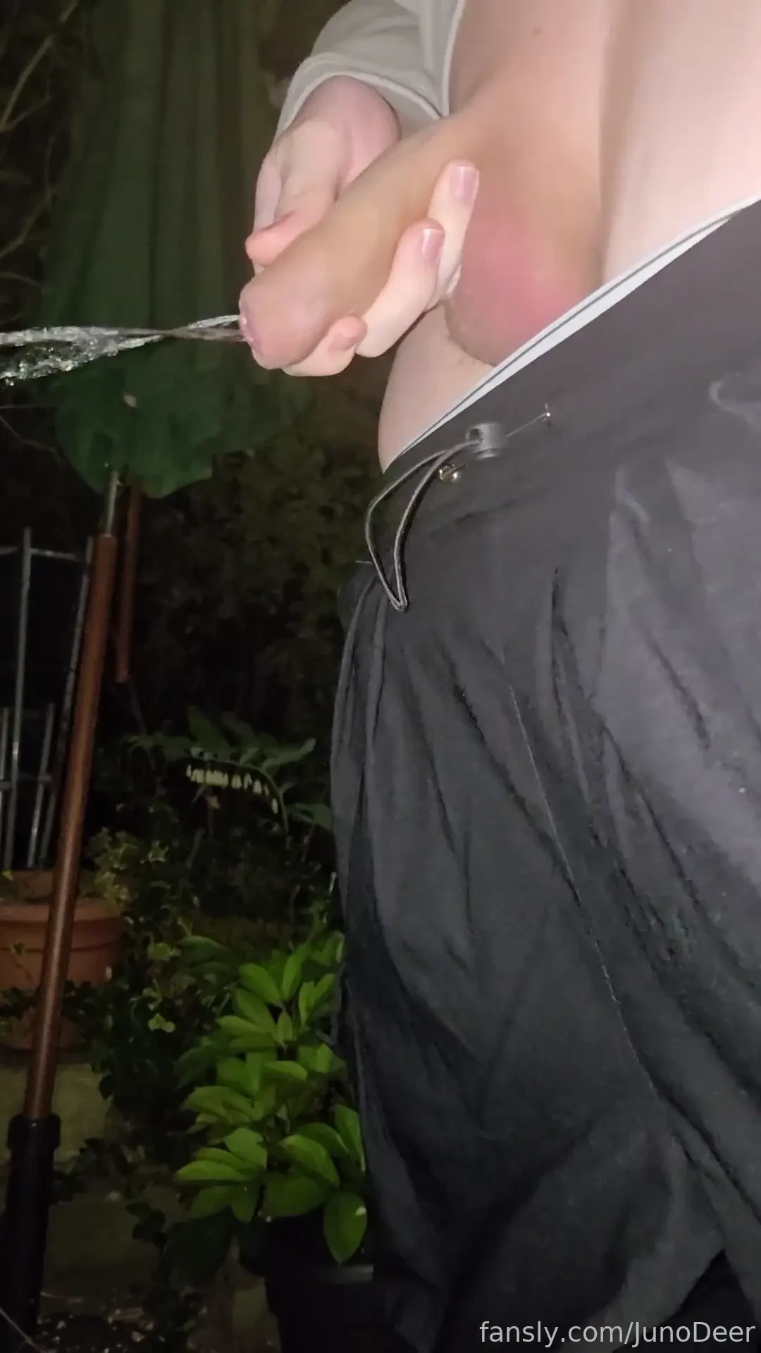 Watering the plants another vid for my deer obsessed tier 3 bear with 