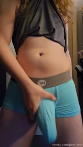 Two hands on that massive bulge fyp bulge underwear hung monstercock