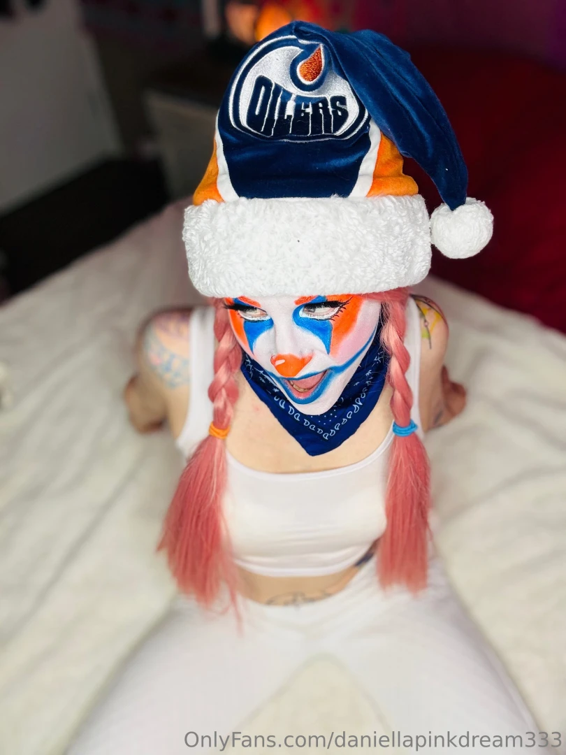 Oilers clown hoe hoe hoe-liday edition daniellapinkdream is 80 off 