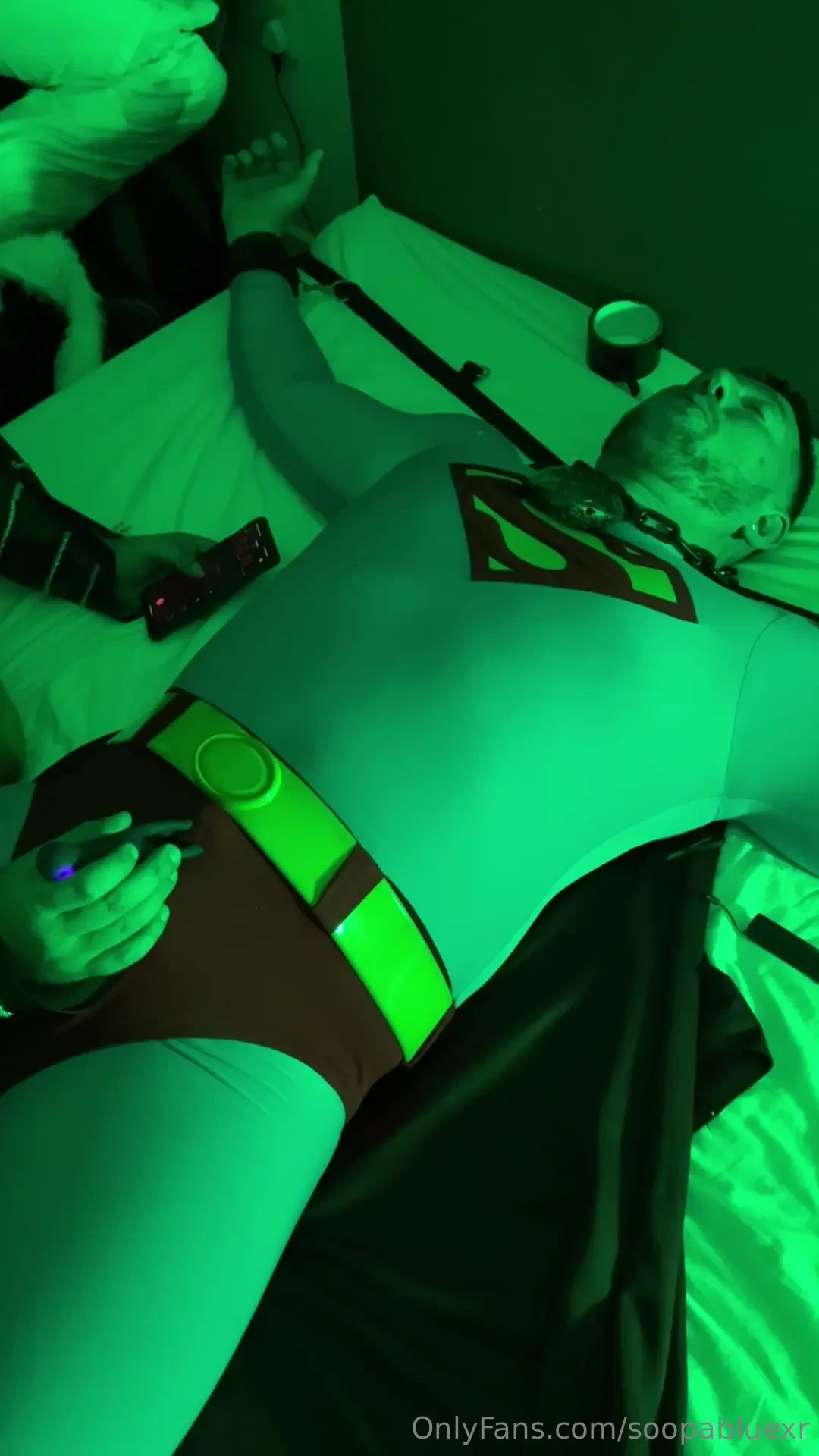 And it continues my trunks were housing my balls full of superpowers 