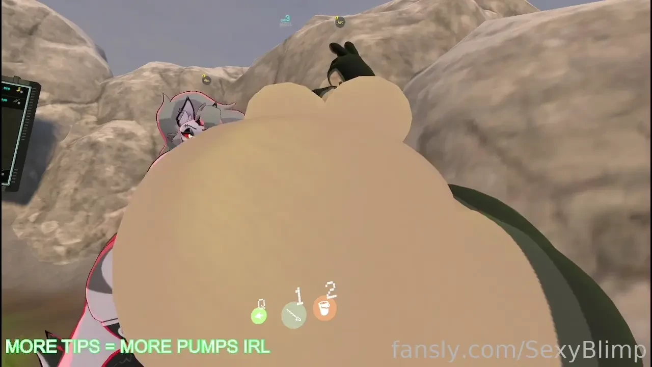 Have a segment of our most recent stream with our inflatable femboy 
