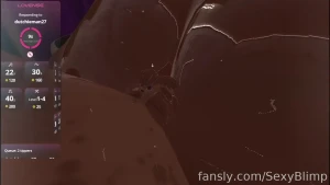 Hyper inflated furry gets pleasured by her vibrator fyp bodyinflation