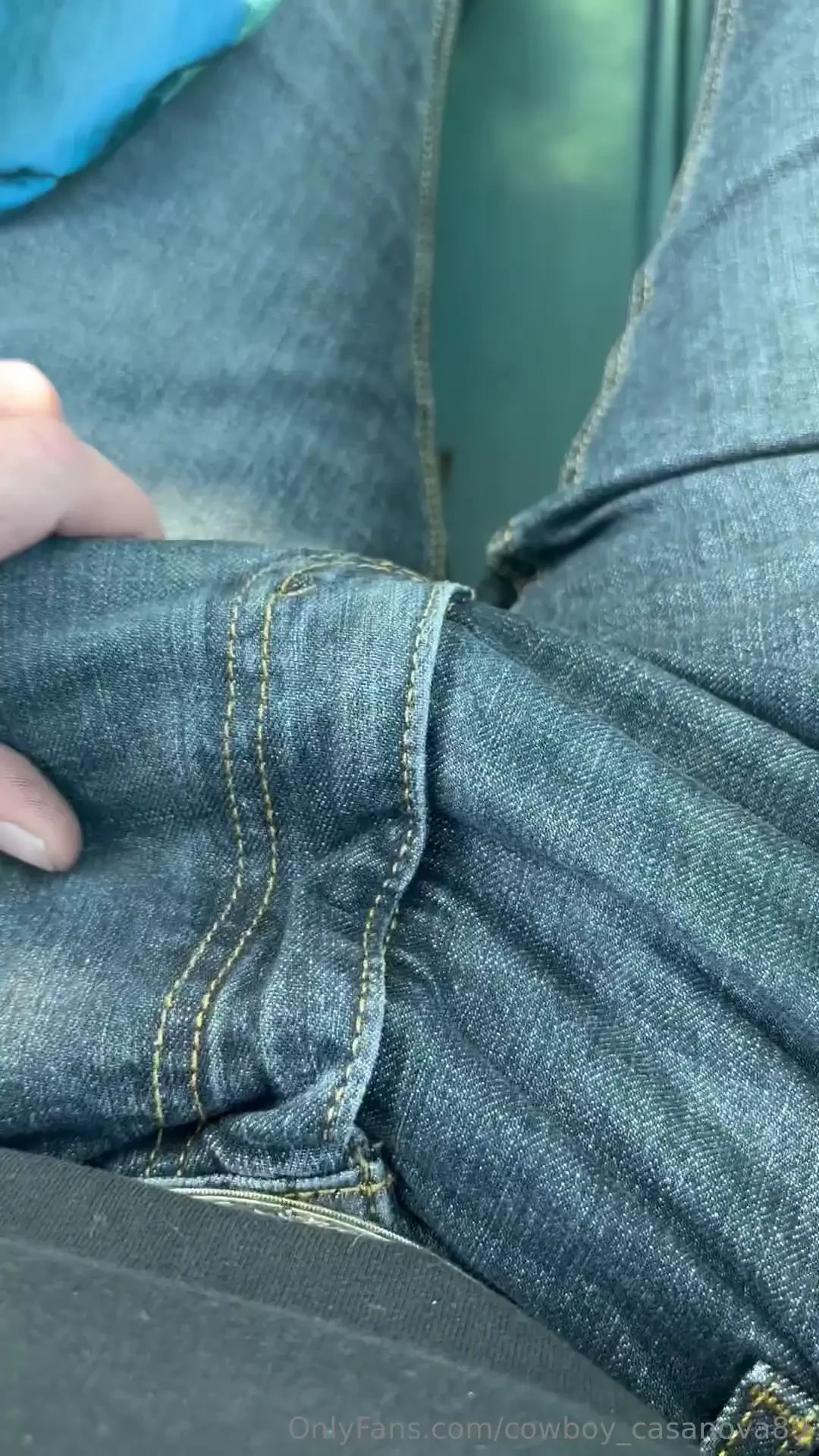 Laying in the hammock in my new pair of jeans horny as fuck so hard 
