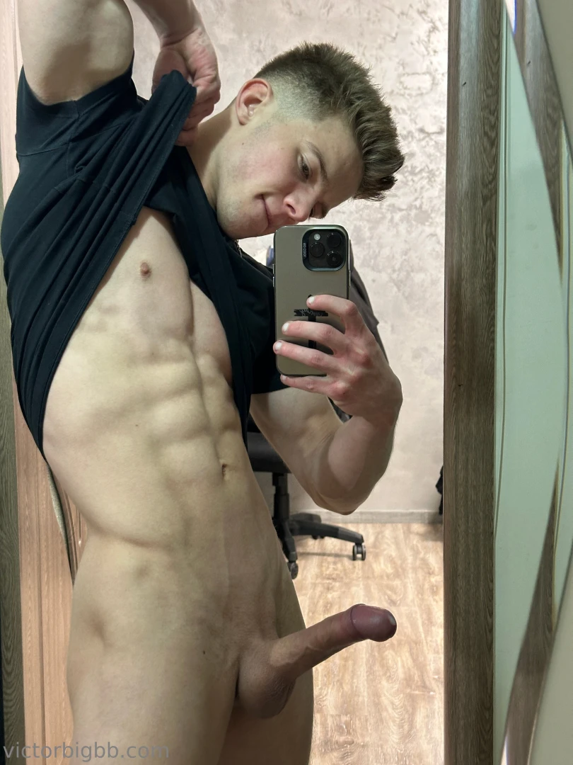 You re on your knees tongue out and i m holding this banana right in 