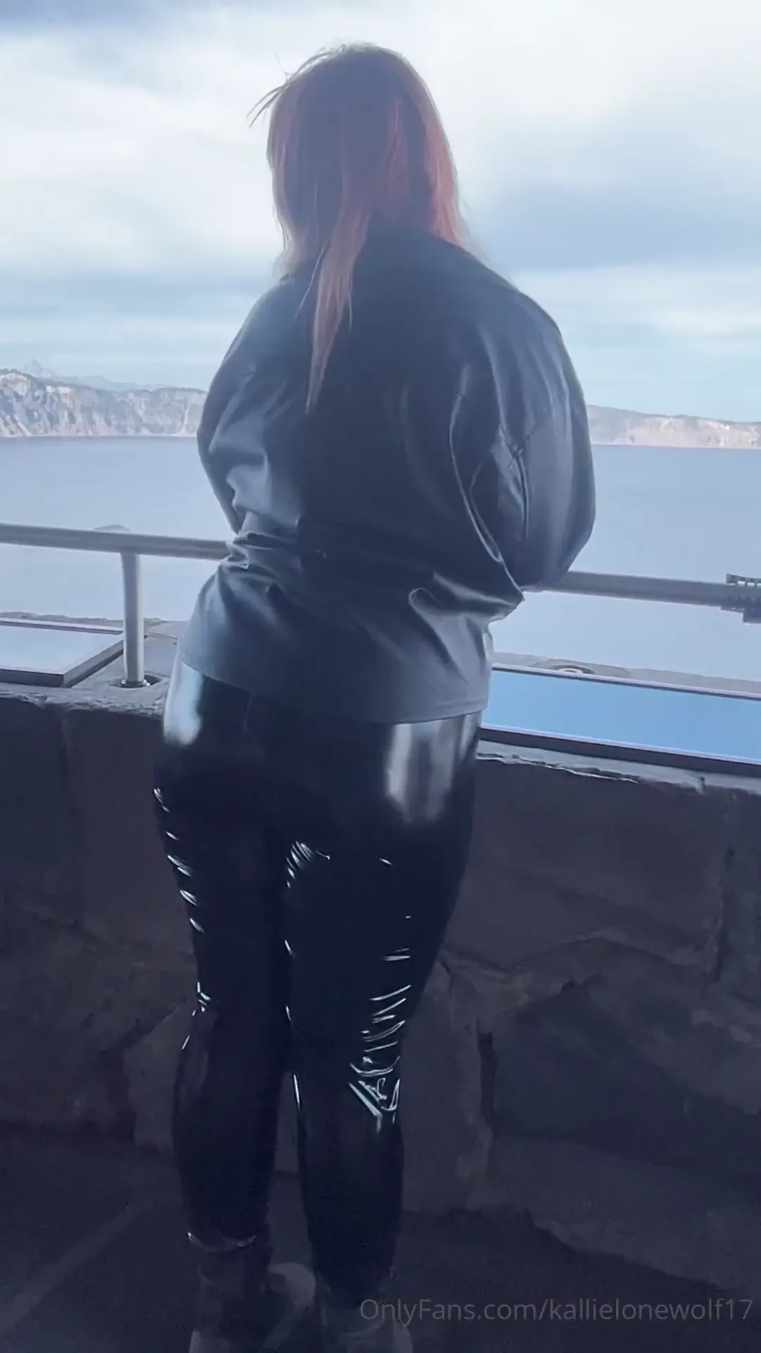 Just trying to get a good view 