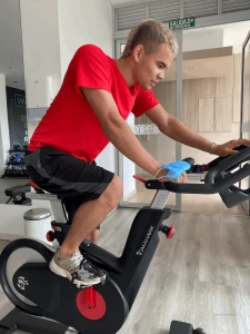 Friday gym session in medellin