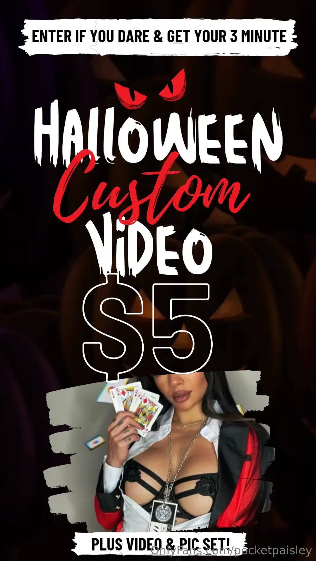 Donate amp get your free custom 450 value let s get spooky babe for 