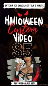 Donate amp get your free custom 450 value let s get spooky babe for