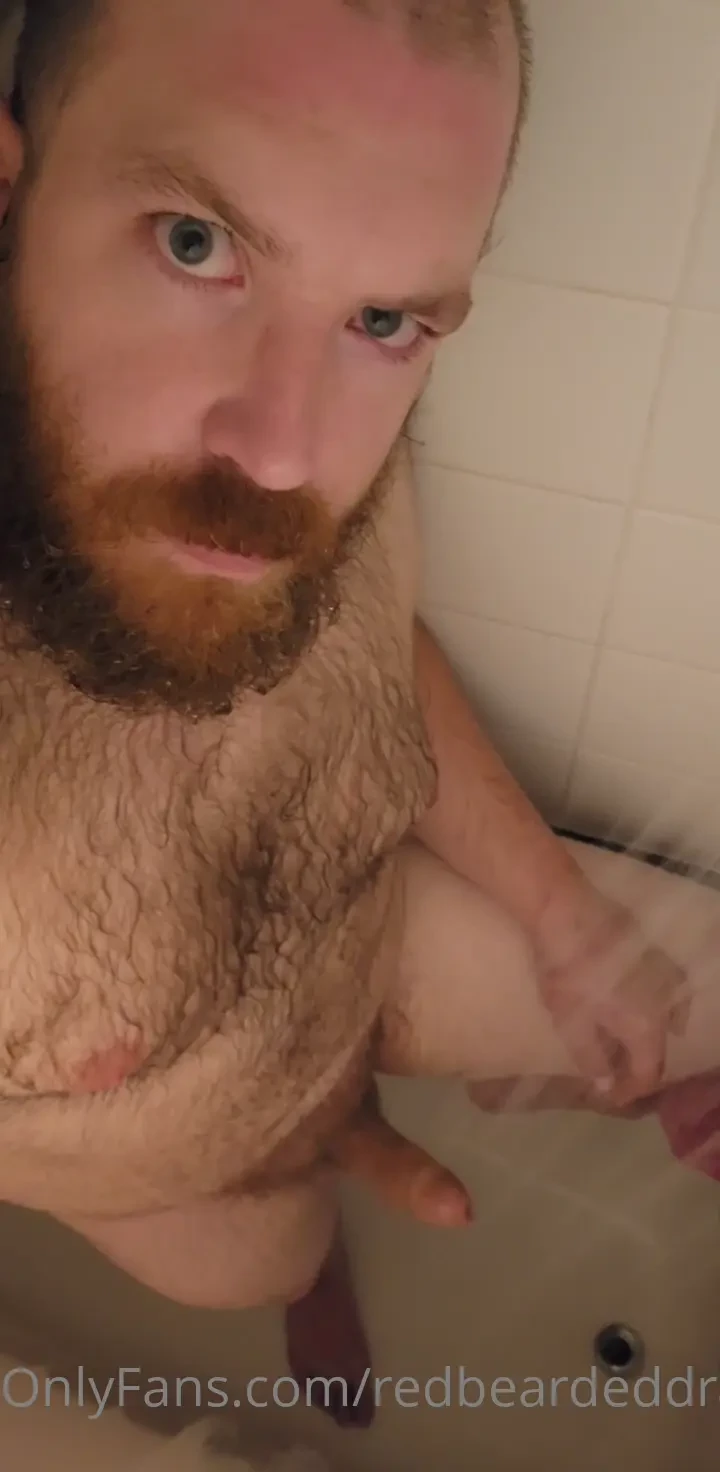 Scrub a dub dub good flecks in the shower 