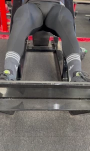 A couple of shots from todays hack squat
