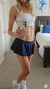 Surprising the fox with this fun little outfit for a kinky lunchtime