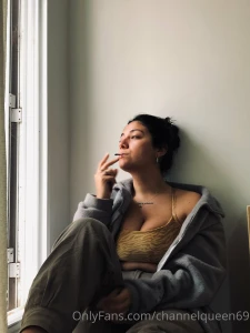 Smoking naked and dripping go see what i sent you