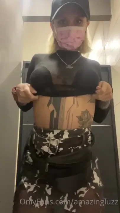 I am so naughty i love touching myself in public restrooms 