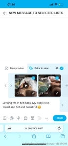 New msg send out