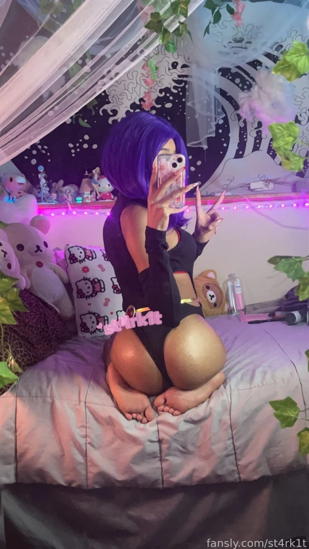 I was so excited to do raven from teen titans enjoy watching me part 5 