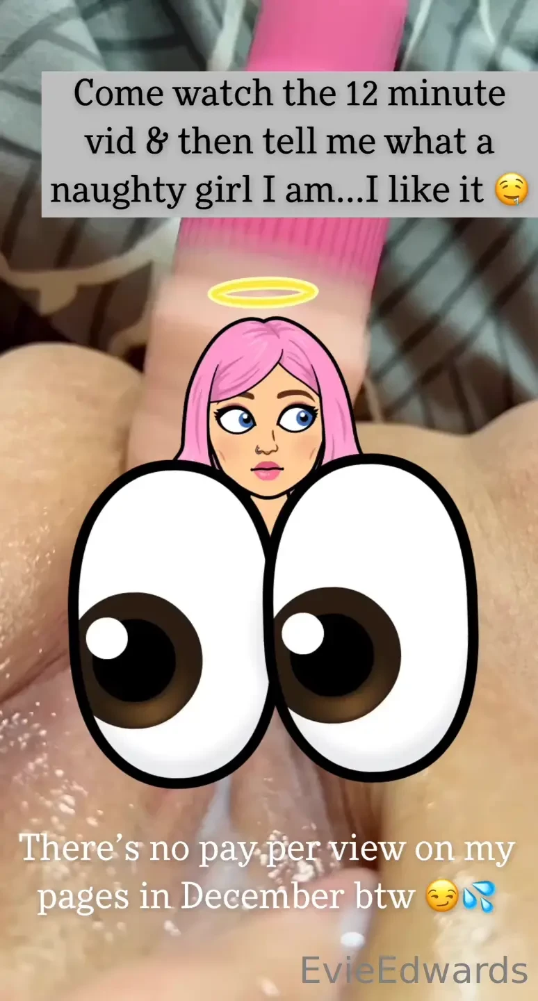 I wanna show you how creamy my pussy gets for you when you watch her 