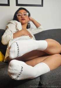 My socks are so white maybe i ll get them a little dirty so your