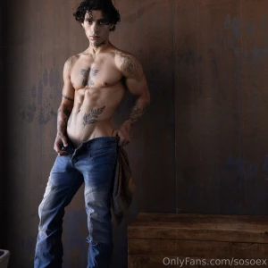 The jeans can come off too
