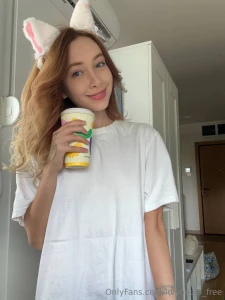 This house is now ruled by a kitty first order of business coffee in