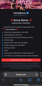 New tier available i took some time to think of some perks that people