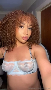 I wanna feel your tongue swirling all over my nipples