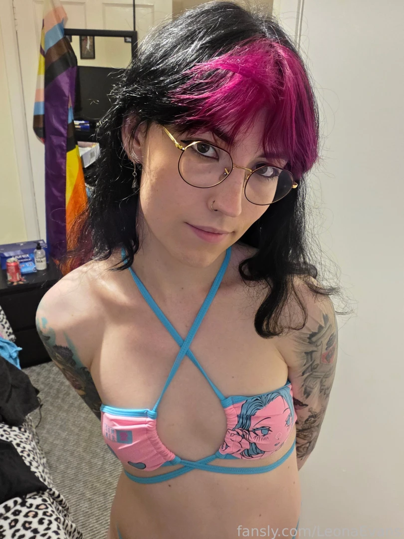 Two new bikinis trans mtf tattooed transgender transgirl transporn part 5 