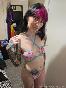 Two new bikinis trans mtf tattooed transgender transgirl transporn part 3