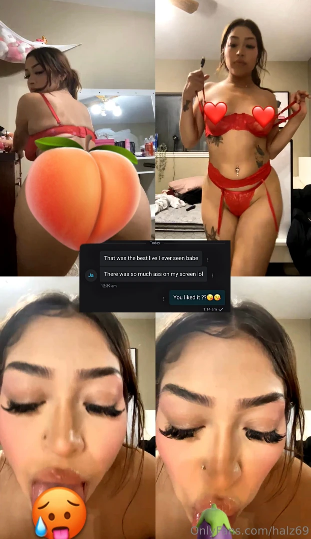 Omfggg i was literally sucking a dildo last night on live twerking 