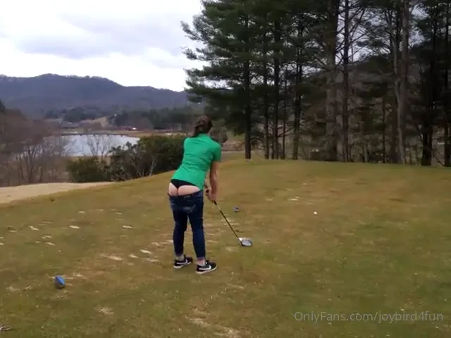 For my golfer fans my strategy for winning at golf is to distract 