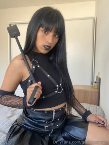 A true submissive knows the art of patience he waits for my orders