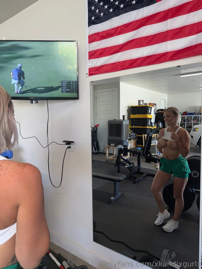 Flashing for good luck 