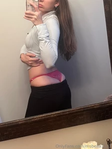 Holy asss here are just some of the pics i took with my pink thong and part 1