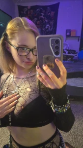 A blonde alt girl hehe part 3