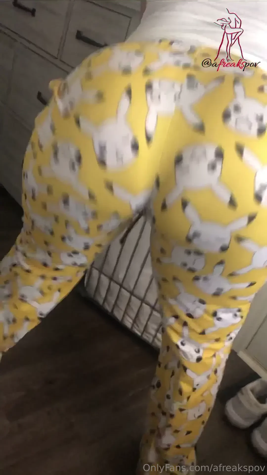 Sunday morning twerk wifey was wearing those pikachu pants again she 