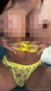 This pussy gets so wet you can see the streams of cum will you taste