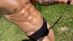 If i was your pool boy will you standing watch i will love to tease