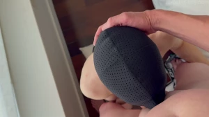 Boy56 pinned against the wall about 12 mins into this cocksucker s