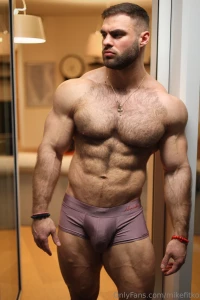 If you saw me standing here like this abs out cock straining through