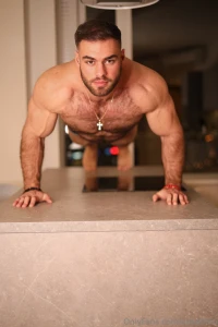 Can i do push-ups over you and completely naked