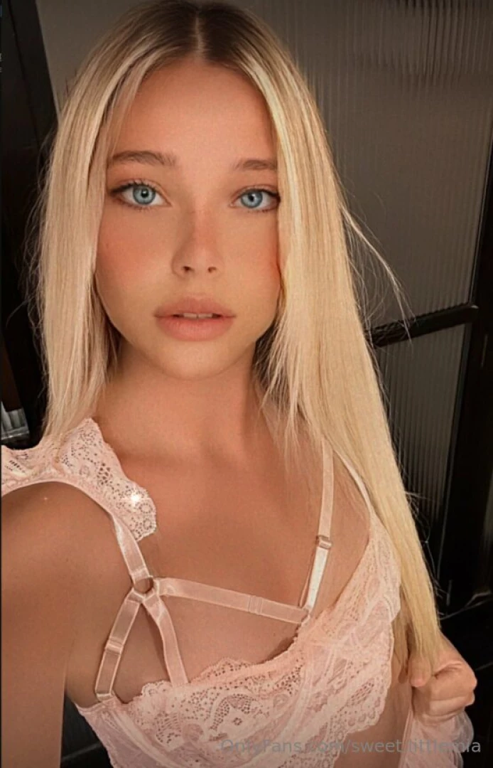 Are you thinking about me cute small blonde 