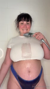 Wet t-shirt contest you win i may be all wet but your eyes and dick