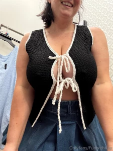 Went shopping today the skirt is cute but maybe a little too short part 1