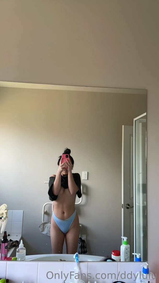 Imagine me slowly pulling my top down stopping right before you see 