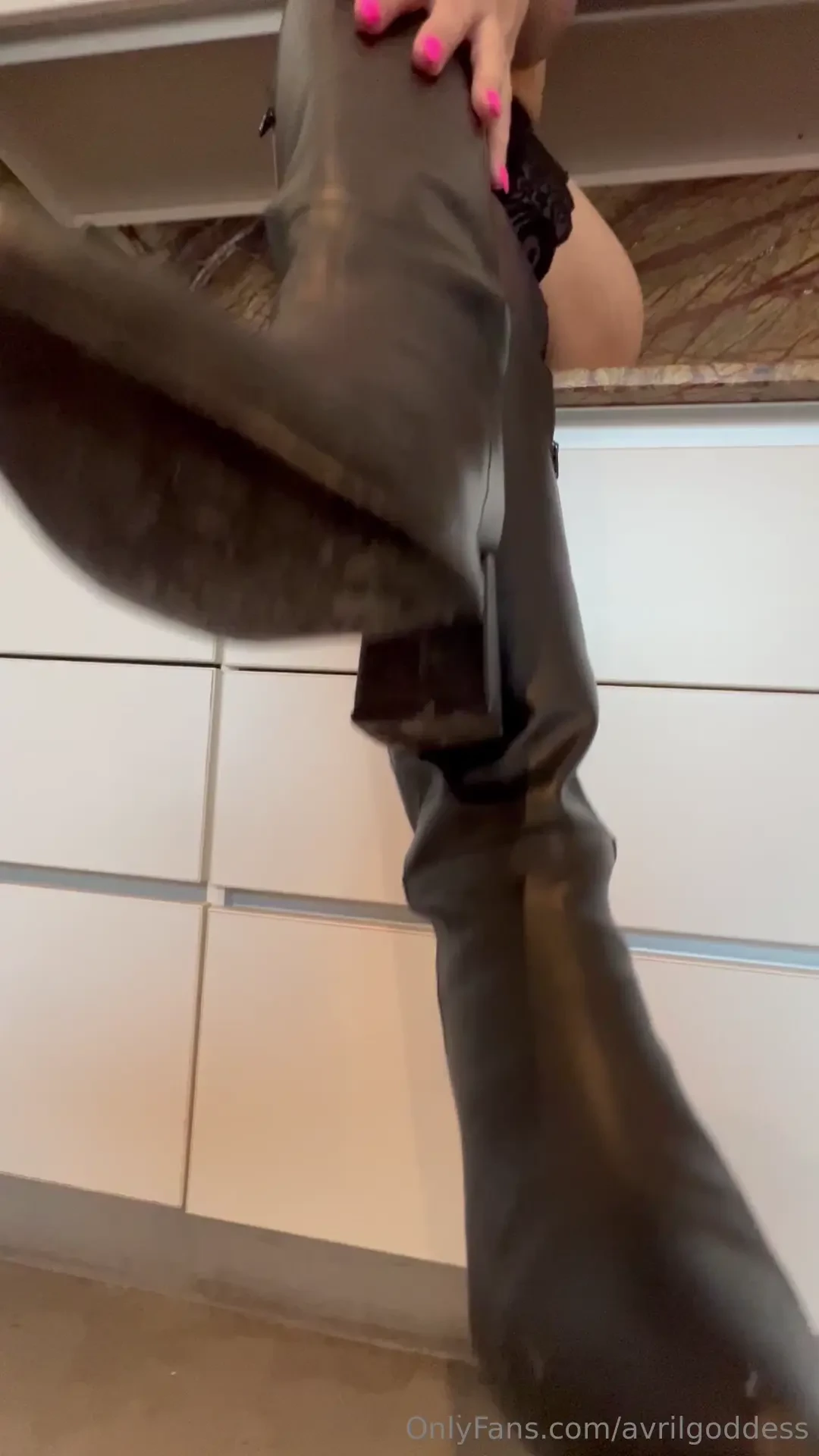 Get on your knees and worship every inch of my boots deserves your 