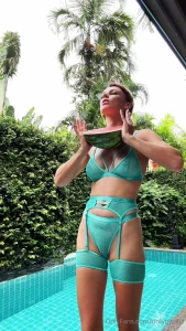 When you really love watermelon but need to make content