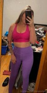 Lululemon was giving barbie today dm me to watch me undress from it